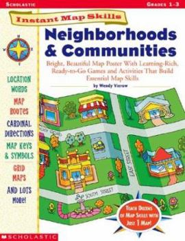 Paperback Instant Map Skills: Neighborhoods and Communities Book