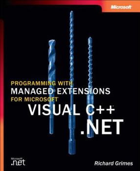 Paperback Programming with Managed Extensions for Microsofta Visual C]+a .Net Book