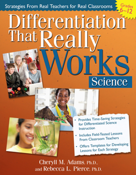 Paperback Differentiation That Really Works: Science (Grades 6-12) Book