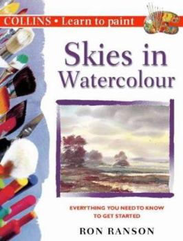 Hardcover Collins Learn to Paint: Skies Book