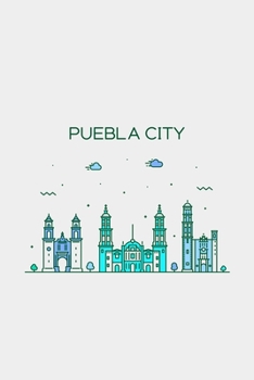 Paperback Puebla Minimalist Travel Notebook [Lined] [6x9] [110 pages] Book