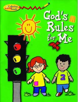 Paperback Gods Rules for Me Color Bk (5pk) Book