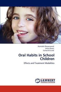 Paperback Oral Habits in School Children Book