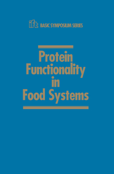 Hardcover Protein Functionality in Food Systems Book