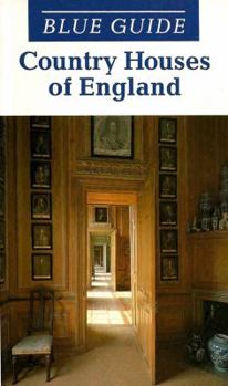 Paperback Blue Guide Country Houses of England Book