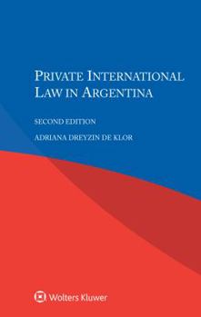 Paperback Private International Law in Argentina Book