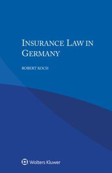 Paperback Insurance Law in Germany Book