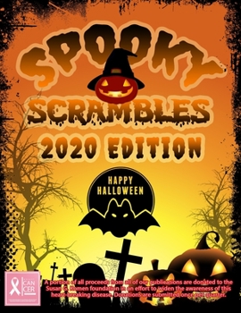 Paperback Spooky Scrambles 2020 Edition Book