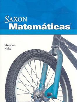 Hardcover Saxon Math Intermediate 3 Spanish: Student Edition 2008 [Spanish] Book