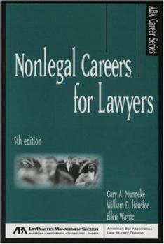 Paperback Nonlegal Careers for Lawyers Book