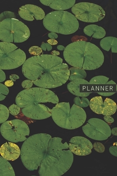 Paperback Planner: Lily Pads 1 Year Daily Planner (12 Months) - 2020 - 2021 - 365 Pages for Planning - January 20 - December 20 - Appoint Book