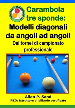 Carambola tre sponde - Modelli diagonali da angoli ad angoli: Dai tornei di campionato professionale