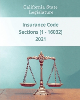 Paperback Insurance Code 2021 - Sections [1 - 16032] Book