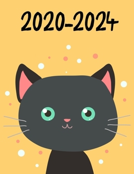 Paperback 2020-2024 5 year planner: 2020-2024 planner. Monthly Schedule Organizer, Agenda Planner For The Next Five Years, Appointment Notebook, Monthly P Book