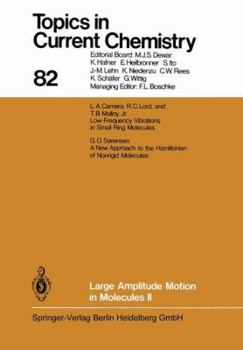 Paperback Large Amplitude Motion in Molecules II Book