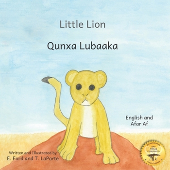 Paperback Little Lion: Where's My Mama in Afar Af and English Book