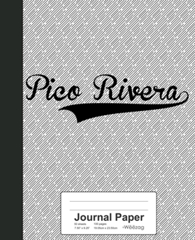 Paperback Journal Paper: PICO RIVERA Notebook Book