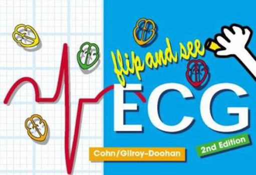 Paperback Flip and See ECG Book