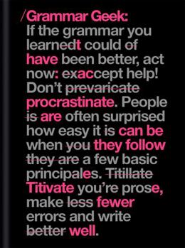 Hardcover Grammar Geek Book