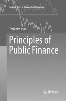 Paperback Principles of Public Finance Book