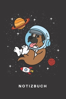 Notizbuch: Notizbuch | Notizheft | Schreibbuch |  110 Seiten | Karo | Kariert | Karos | DIN A5 | Hund | Hunde | Hundehalter | Hundebesitzer | Welpe | ... | Raumfahrt | Planeten (German Edition)