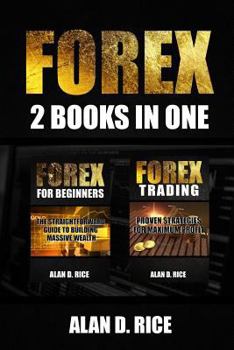 Paperback Forex: 2 books in one: Forex for Beginners, Forex Trading Book