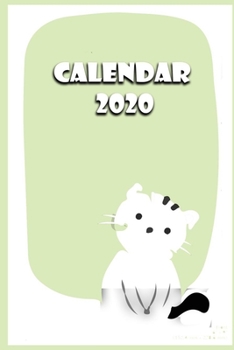 Paperback Calendar Cats 2020: calendar cats 2020, Runs from June 2020, Through December 2020, Diverse uses.: Funny cat cats calendart book, cat book