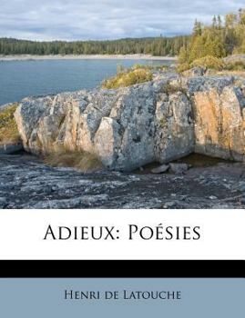 Paperback Adieux: Poésies [French] Book