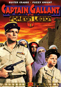 DVD Captain Gallant of the Foreign Legion Book