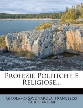 Paperback Profezie Politiche E Religiose... [Italian] Book