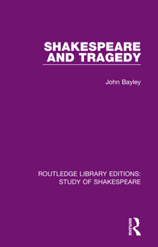 Paperback Shakespeare and Tragedy Book