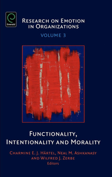 Hardcover Functionality, Intentionality and Morality Book