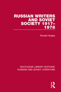 Paperback Russian Writers and Soviet Society 1917-1978 Book