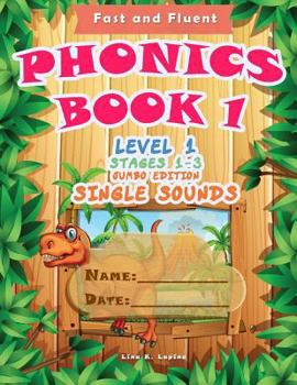 Paperback Phonics Book 1: Level 1. Stages 1 - 3. Jumbo Edition Book