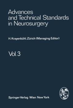 Paperback Advances and Technical Standards in Neurosurgery Book