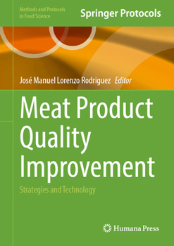 Hardcover Meat Product Quality Improvement: Strategies and Technology Book