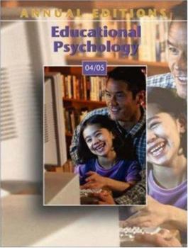 Paperback Annual Editions: Educational Psychology 04/05 Book