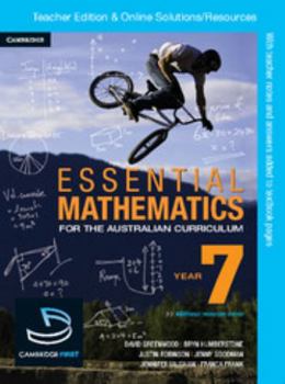 Paperback Essential Mathematics for the Australian Curriculum Year 7 Teacher Edition Book