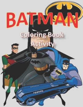 Paperback Batman: Coloring Book Activity Book