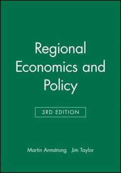 Paperback Regional Economics and Policy Book