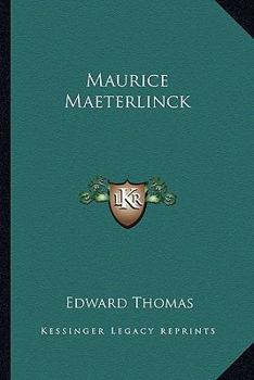 Paperback Maurice Maeterlinck Book