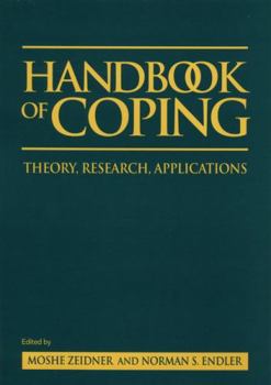 Hardcover Handbook of Coping: Theory, Research, Applications Book