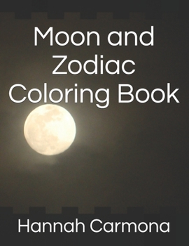 Paperback Moon and Zodiac Coloring Book