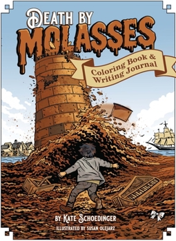 Paperback Death By Molasses Coloring Book and Journal Book
