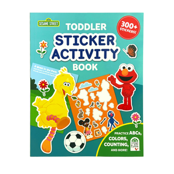 Paperback Sesame Street Toddler Sticker Activity Book