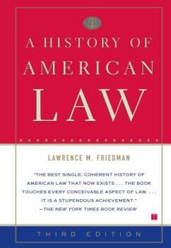 Paperback A History of American Law Book