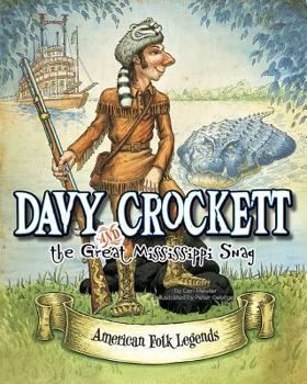 Paperback Davy Crockett and the Great Mississippi Snag Book