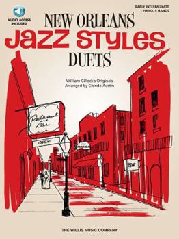 Paperback New Orleans Jazz Styles Duets - Book/Online Audio: National Federation of Music Clubs 2014-2016 Selection Early Intermediate Level [With CD/DVD] Book