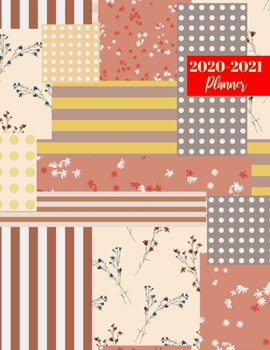 Paperback 2020-2021 Planner: Cute Daily, Weekly & Monthly Organizer & Diary - 2 Year Appointment Calendar, Business Planners, Agenda Schedule Logbo Book