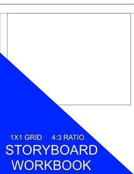 Paperback Storyboard Workbook: 1x1 Grid 4:3 Ratio Book